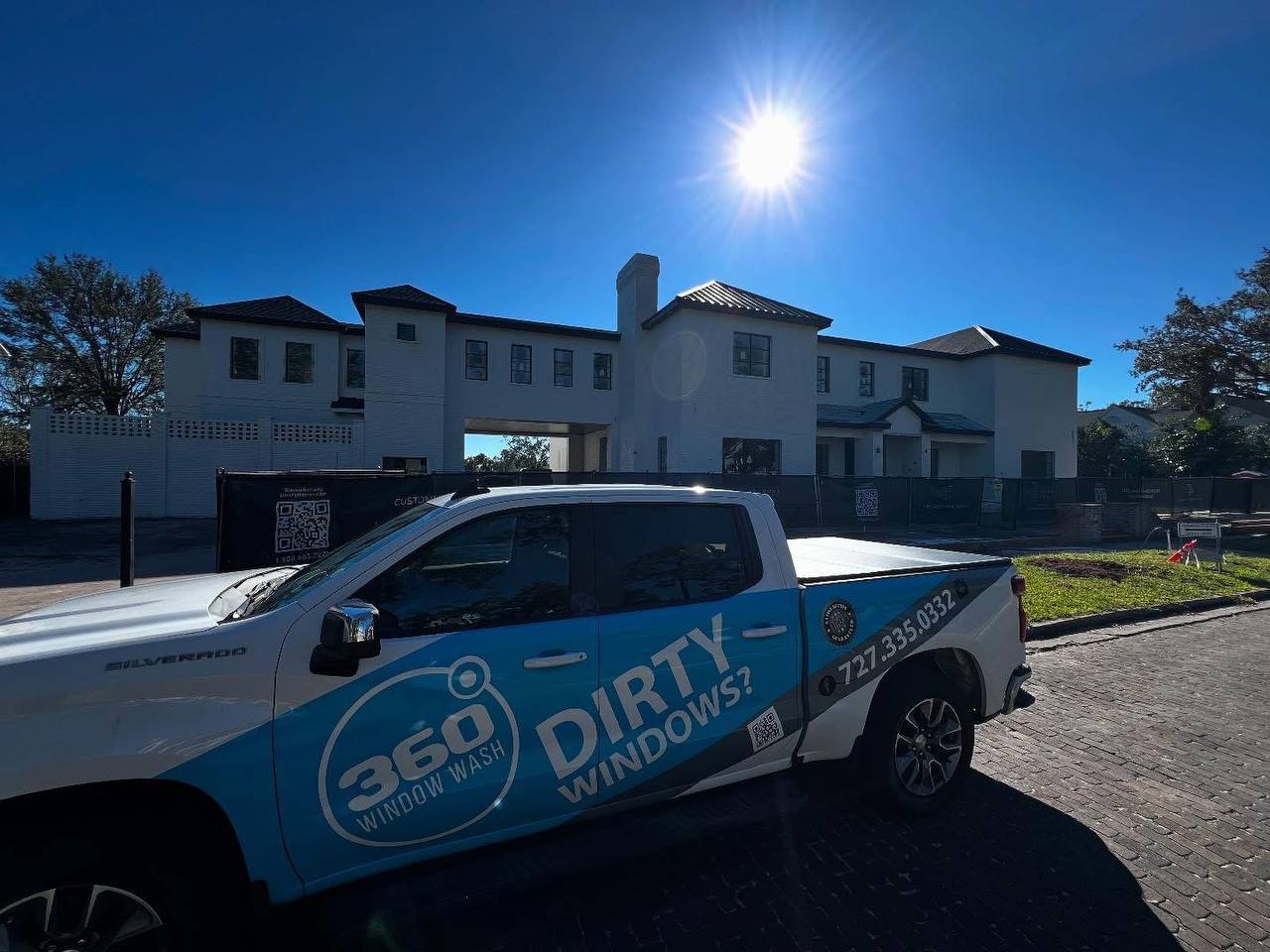 New construction window cleaning Tampa